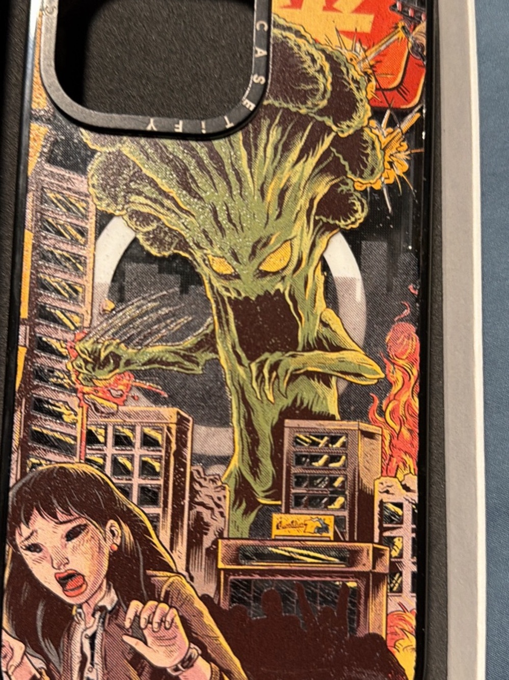 Casetify I phone 15 pro max Broccolizilla Graphic Phone Case